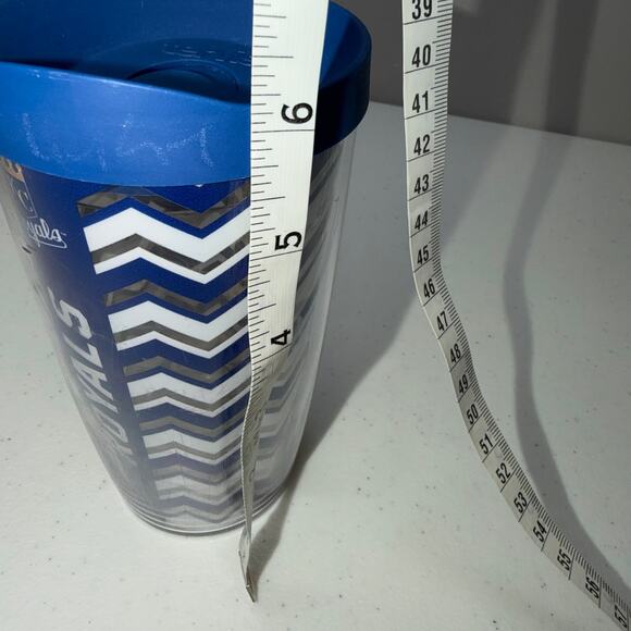 Tervis 16oz Kansas City Royals Blue Chevron Hot Cold Tumbler with Closeable Lid - Picture 5 of 5
